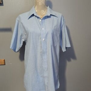 Stafford Light Blue Button Down Shirt